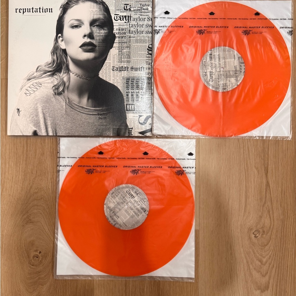 Taylor Swift Reputation Orange FYE Vinyl